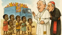 Barzelletta: Il Santo Padre va in Africa