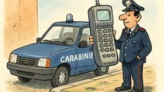 Barzelletta: affarone, un cellulare dal carabiniere