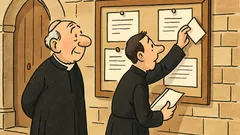 Barzelletta: In parrocchia dicono «Portate i mariti»