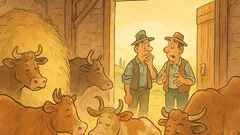 Barzelletta: Entriamo in stalla, c’è un toro