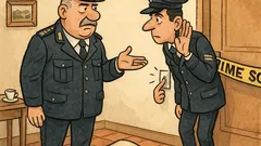 Barzelletta: Capitano e maresciallo sulla scena delitto