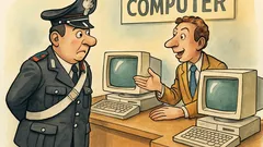 Barzelletta: Il maresciallo compra un computer