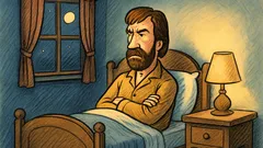 Barzelletta: Chuck Norris non dorme, aspetta...
