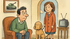 Barzelletta: Carissima, ti ho vista ieri col cane