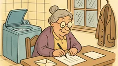 Barzelletta: Caro figlio, ti scrivo due righe