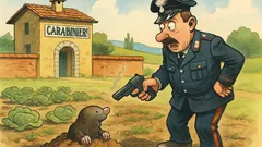 Barzelletta: Caserma dei carabinieri in campagna