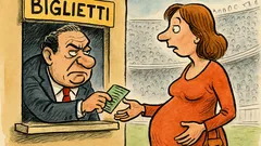 Barzelletta: Un presidente tirchio allo stadio