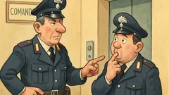 Barzelletta: Al quartier generale dei Carabinieri…