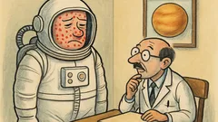 Barzelletta: Un astronauta torna da Venere malato