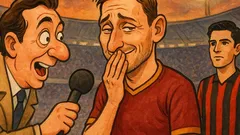 Barzelletta: Prima di Milan–Roma, un giornalista…