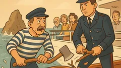 Barzelletta: Un carabiniere è in crociera