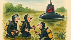 Barzelletta: tre sommozzatori trovano un sommergibile