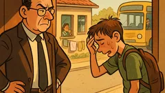 Barzelletta: Uno studente bussa in ritardo