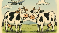 Barzelletta: Una mucca al pascolo sussurra…