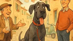 Barzelletta: Un tizio passeggia col suo cane