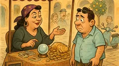 Barzelletta: Un babbeo va dall’indovina…