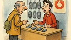 Barzelletta: «Scusi, vorrei un telefonino Vodafone…»