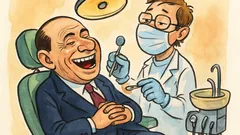 Barzelletta: Berlusconi va dal dentista...