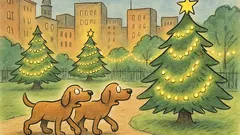 Barzelletta: Due cani a Milano, è Natale…