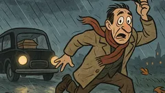 Barzelletta: una notte buia fa autostop