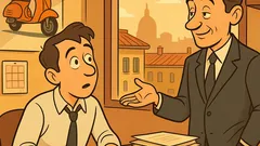 Barzelletta: Il capoufficio dice a un impiegato...