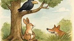 Barzelletta: la lepre chiede al corvo