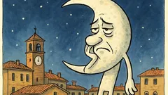 Barzelletta: Perché la luna è pallida?