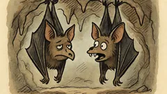 Barzelletta: Dentro una grotta, due pipistrelli...