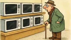 Barzelletta: Davanti ai forni a microonde...