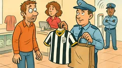 Barzelletta: Un tizio compra una maglia Juve