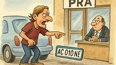 Barzelletta: Totti al PRA per la targa…