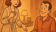 Barzelletta: Se io morissi all'improvviso, ti risposeresti?