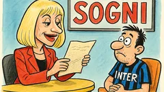 Barzelletta: Raffaella Carrà legge una lettera interista