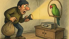 Barzelletta: uno scassinatore entra in casa...