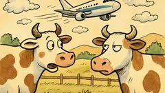 Barzelletta: Una mucca al pascolo dice all’amica…