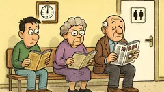 Barzelletta: in sala d’attesa, più aspetti