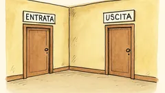 Barzelletta: una stanza vuota, due porte…