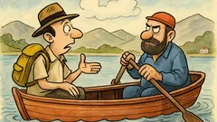 Barzelletta: Un turista sul lago di Nazaret