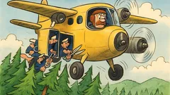 Barzelletta: McKenzie vola, ma i motori…