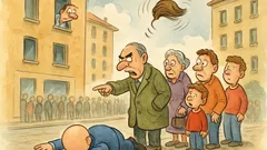 Barzelletta: cade dal settimo piano… e poi?