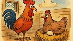 Barzelletta: Cosa fanno gallo e gallina nel pollaio?