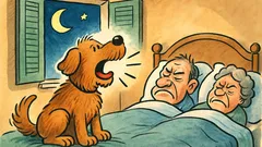 Barzelletta: Cane che abbaia… non dorme!