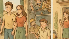 Barzelletta: Due fidanzatini passeggiano nel parco...