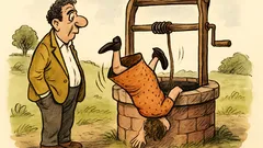 Barzelletta: Marito e moglie al pozzo dei desideri