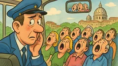 Barzelletta: un autista porta sordomuti a Roma