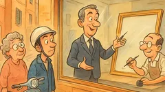 Barzelletta: Il nostro codice etico sul vetro