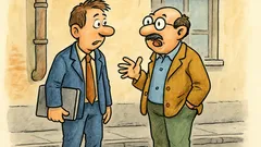 Barzelletta: Due uomini parlano di email