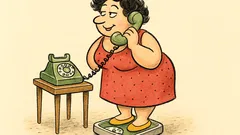 Barzelletta: Donne al telefono... per tenere linea