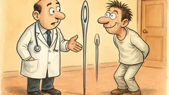 Barzelletta: In manicomio, il test dell’ago