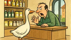 Barzelletta: C’è un’oca che entra in un negozio